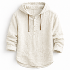 HALTON | Linen Hooded Shirt