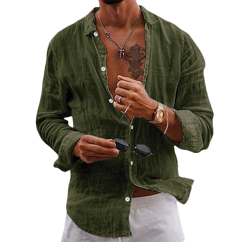 The Anderson — Classic Linen Shirt