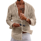 The Anderson — Classic Linen Shirt