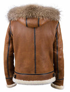 Aron™ | Bomber Jacket with Fur Hood