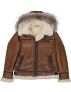 Aron™ | Bomber Jacket with Fur Hood