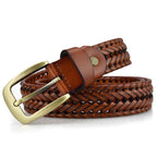 Henri™ | Elegant Braided Leather Belt