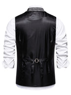 Matt | Patchwork Tweed Waistcoat with Herringbone Pattern