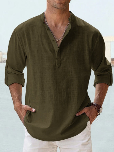 Arthur Linen Shirt - Breathable Comfort For Warm Days