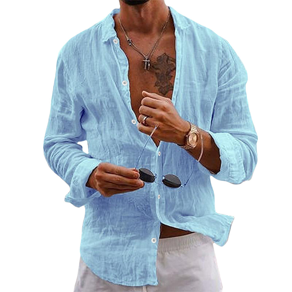 The Anderson — Classic Linen Shirt