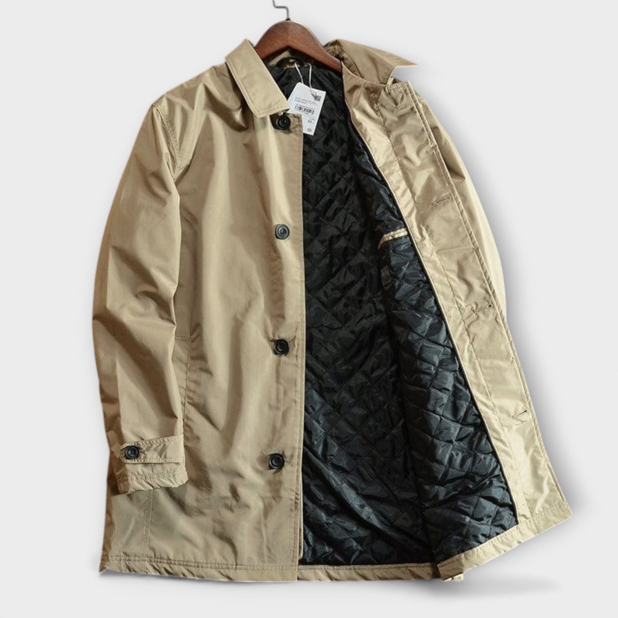 JAMES WEATHERPROOF COAT | RELIABLE WARMTH FOR UNPREDICTABLE DAYS