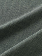 Short Sleeve Linen Henley Shirt
