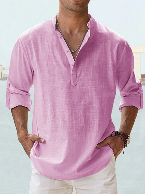 Arthur Linen Shirt - Breathable Comfort For Warm Days