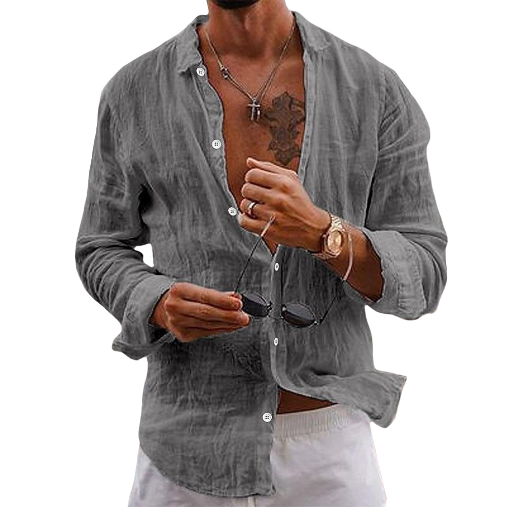 The Anderson — Classic Linen Shirt
